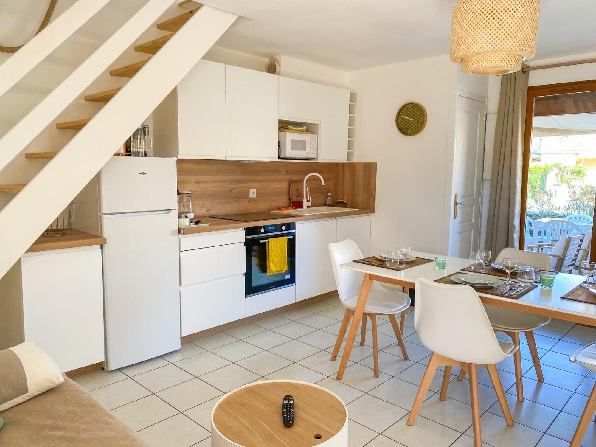 Maison bord de mer en résidence avec piscine Vias Extérieur photo